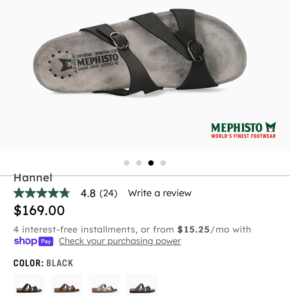 Mephisto USA Hannel Size 39(9 women’s) - Picture 2 of 6